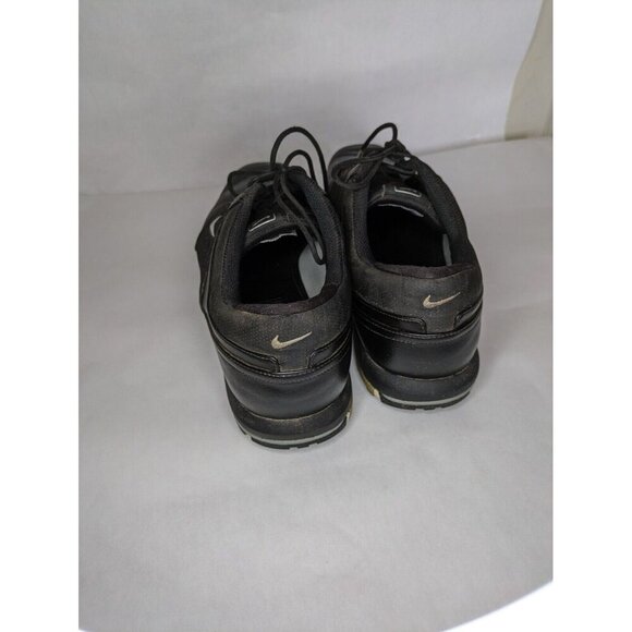 Nike Air Zoom Tour Mens Size 12 Black Leather Golf Shoes-336046-001 - Picture 4 of 7